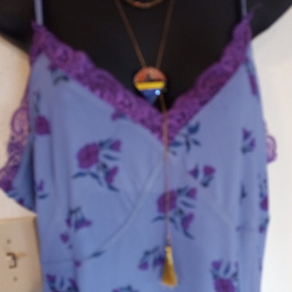 Periwinkle lilac slipdress - Picture 2 of 7